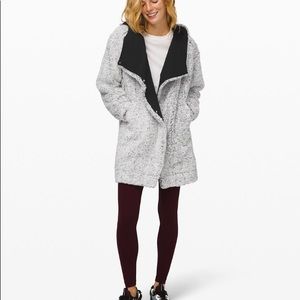 Lululemon Warm Restore Sherpa Wrap Jacket